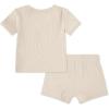 imageHurley Unisex Baby Rib Knit Tshirt and Shorts 2piece Outfit SetRattan