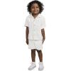 imageHurley babyboys And Toddler Boys Short Sleeve Button Up Shirt and Shorts 2piece Outfit SetMarshmallow