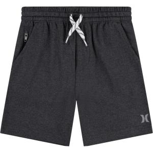 imageHurley Boys Soft Basic Pull on ShortsBlack Heather