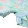 imageHurley Unisex Baby 2Pack Long Sleeve Rash Guard CoverallFlamingoGreen