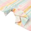 imageHurley Unisex Baby 2Pack Long Sleeve Rash Guard CoverallPale Ivory StripePink