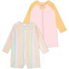 Pale Ivory Stripe/Pink