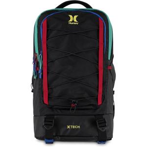 imageHurley Mens Commuter Travel Backpack White One SizeBlackPrimary Multi