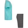 imageHurley BabyBoys And Toddler Boys Soft Basic Cloud Slub Tshirt and Shorts 2piece Outfit SetAurora Green