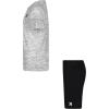 imageHurley BabyBoys And Toddler Boys Soft Basic Cloud Slub Tshirt and Shorts 2piece Outfit SetBlackWhite