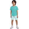 imageHurley BabyBoys And Toddler Boys Soft Basic Cloud Slub Tshirt and Shorts 2piece Outfit SetBlue IceFlamingo