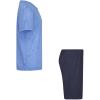 imageHurley BabyBoys And Toddler Boys Soft Basic Cloud Slub Tshirt and Shorts 2piece Outfit SetLight Blue