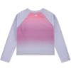 imageHurley Girls Long Sleeve Rash Guard ShirtChina Rose