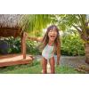 imageHurley Girls One Piece SwimsuitPale IvoryMulti Stripe