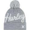 imageHurley Unisex Kids Beanie and Glove SetGrey HeatherWhite
