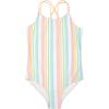 Pale Ivory/Multi Stripe