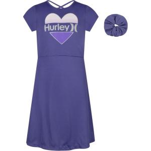 imageHurley Girls Short Sleeve DressVioletHeart