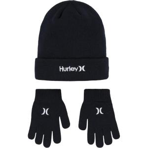 imageHurley Unisex Kids Beanie and Glove SetBlack