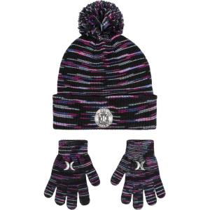imageHurley Unisex Kids Beanie and Glove SetBlank Space Dye
