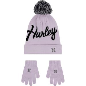 imageHurley Unisex Kids Beanie and Glove SetLight Lavender