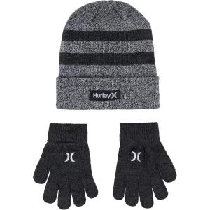 imageHurley Unisex Kids Beanie and Glove SetWhite