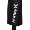 imageHurley Boys Long Sleeve Hooded Graphic TShirtBlack