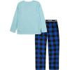 imageHurley Boys Pajama 2Piece SetGame RoyalBuffalo Check