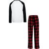 imageHurley Boys Pajama 2Piece SetGym RedPenguin