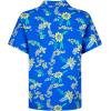 imageHurley Boys Woven Button Down ShirtSantiago Blue