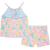 imageHurley Girls Tankini 2Piece SwimsuitBlue IceBoyshort