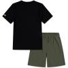 imageHurley boys Graphic Tshirt and Shorts 2piece Outfit SetBlackBeetle