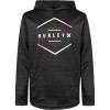 imageHurley Boys Long Sleeve Hooded Graphic TShirtBlack HeatherMulti