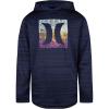 imageHurley Boys Long Sleeve Hooded Graphic TShirtObsidian Heather