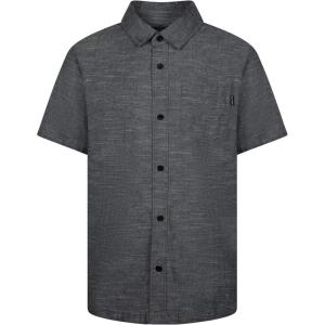 imageHurley Boys Woven Button Down ShirtBlack Chambray