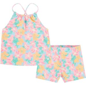 imageHurley Girls Tankini 2Piece SwimsuitBlue IceBoyshort