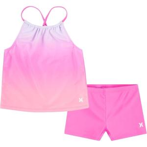 imageHurley Girls Tankini 2Piece SwimsuitChina RoseBoyshort