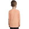 imageHurley Boys Long Sleeve UPF 50 Rash Guard Swim ShirtSunset Glow Heather