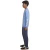 imageHurley boys Long Sleeve Soft Basic Cloud Slub Tshirt and Shorts 2piece Outfit Set2Piece Outfit SetLight Blue