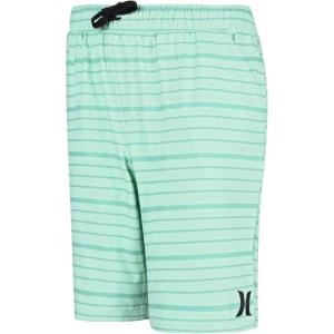 imageHurley Boys H20dri Pull on ShortsGreen Glow Stripe