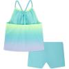 imageHurley Girls Boyshort Tankini 2Piece SwimsuitAurora Green