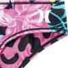 imageHurley Girls Long Sleeve Rash Guard 2Piece SwimsuitBlackHyper Pink