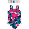 imageHurley Girls One Piece SwimsuitBlack