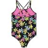 imageHurley Girls One Piece SwimsuitBlackMulti Floral