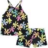 Black/Multi Floral