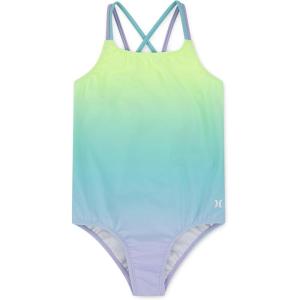 imageHurley Girls One Piece SwimsuitAurora Green