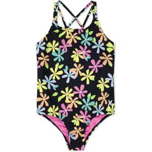 imageHurley Girls One Piece SwimsuitBlackMulti Floral
