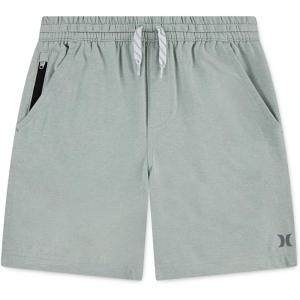 imageHurley Boys Soft Basic Pull on ShortsAqua Grey Heather
