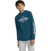 imageHurley Boys Long Sleeve Hooded Graphic TShirtDeepwaters