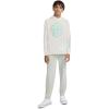 imageHurley Boys Long Sleeve Hooded Graphic TShirtPale Ivory