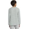 imageHurley Boys Long Sleeve Soft Basic Cloud Slub TShirtAqua Grey