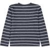 imageHurley Boys Long Sleeve Soft Basic Cloud Slub TShirtCarbonWhite