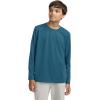 imageHurley Boys Long Sleeve Soft Basic Cloud Slub TShirtDeepwaters