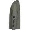 imageHurley Boys Long Sleeve Soft Basic Cloud Slub TShirtLight Army