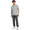 imageHurley Boys Soft Basic Cloud Slub TShirtAqua Grey