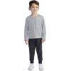 imageHurley boys Long Sleeve Soft Basic Tshirt and Joggers 2piece Outfit SetBlack Heather
